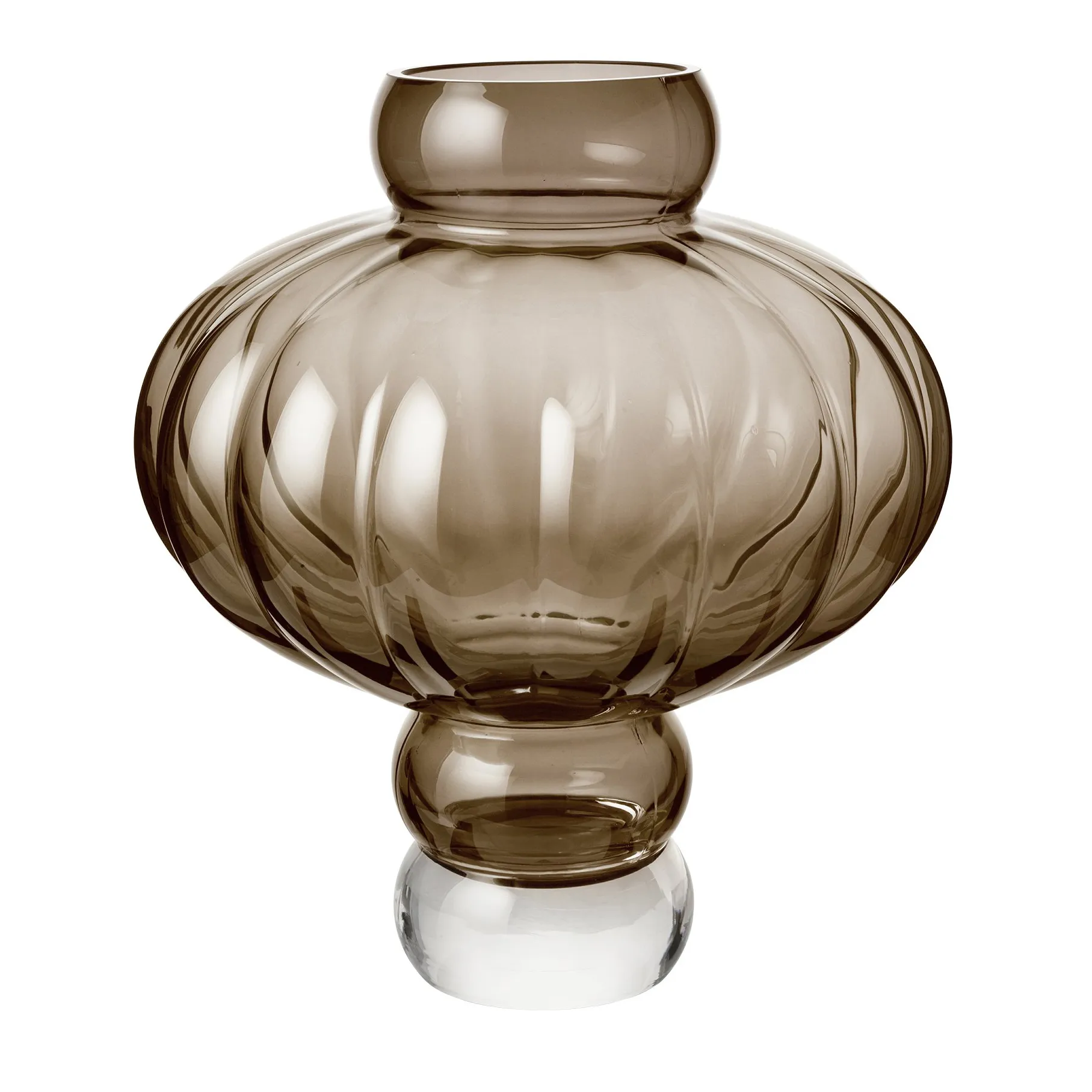 Balloon vase 40 cm, smoke