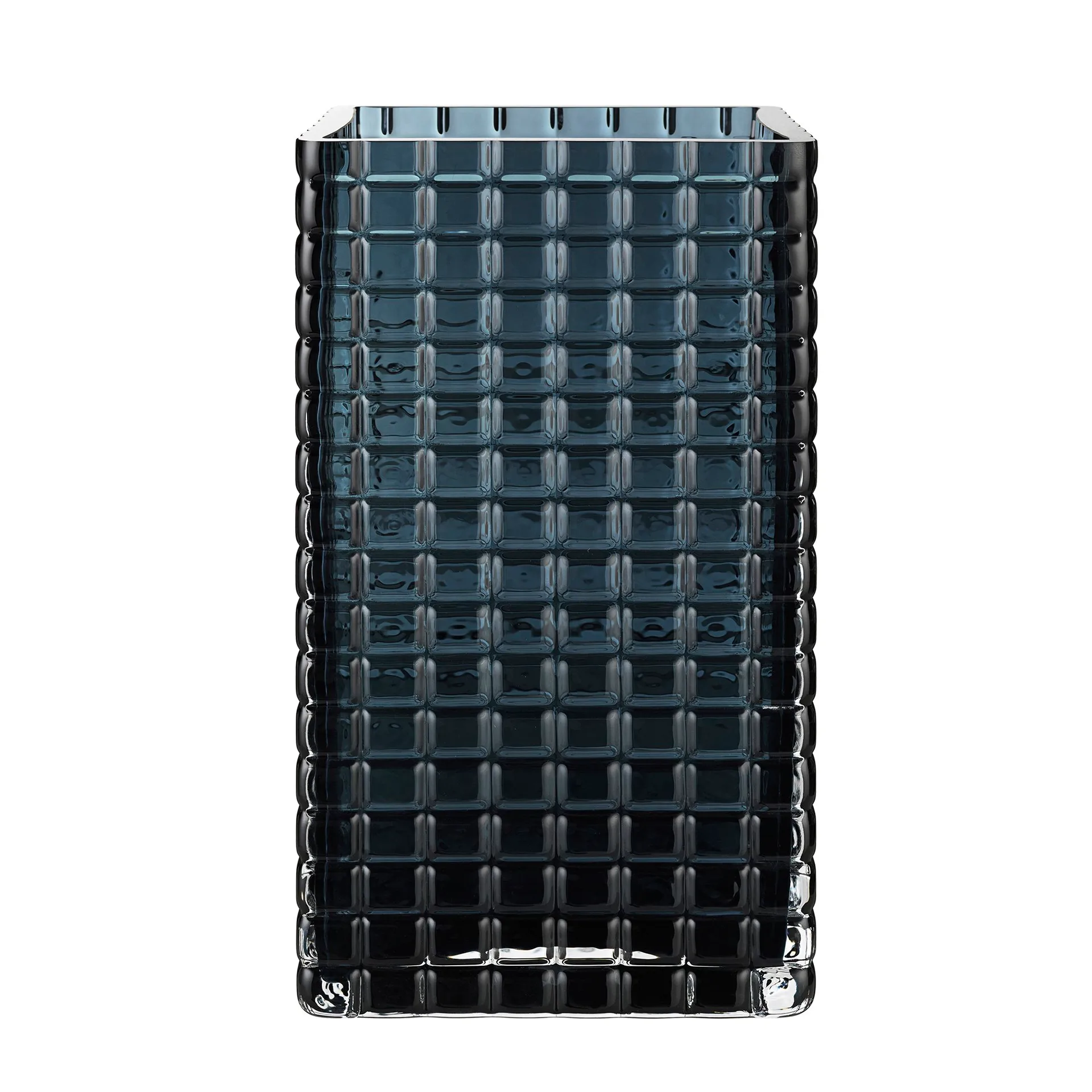 City Hurricane vase, Blue Louise Roe