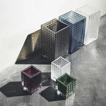 City Hurricane vase - Blue - Louise Roe