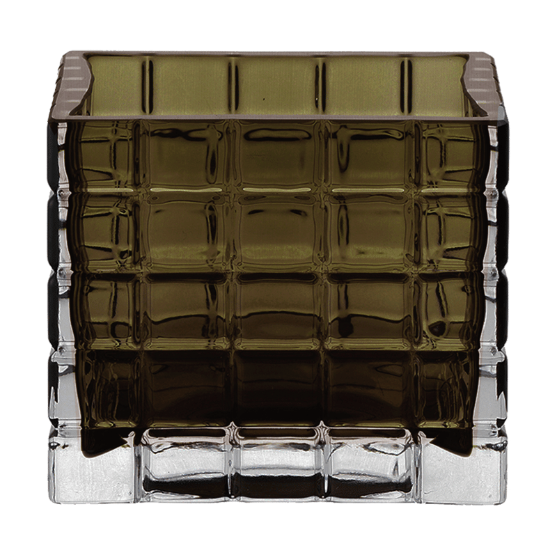 Louise Roe City lights 1 candle holder Olive