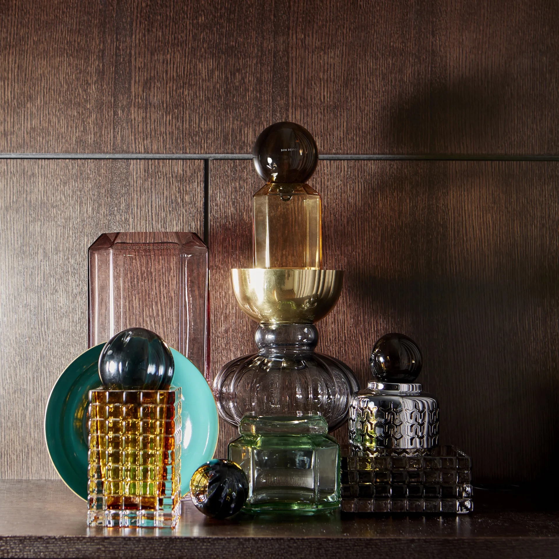 City lights 3  candle holder, Amber Louise Roe