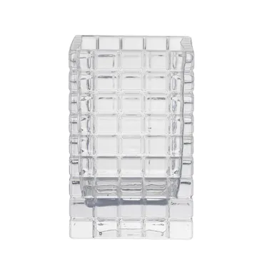 City lights 3  candle holder - Clear - Louise Roe