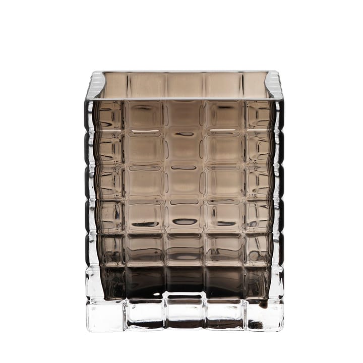 City lights 2  candle holder - smoke - Louise Roe Copenhagen