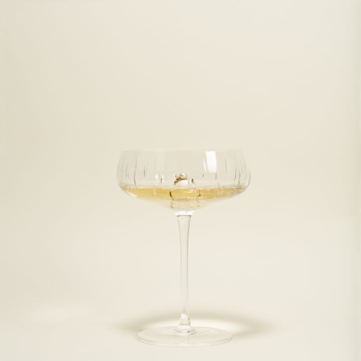 Crystal champagne coupe - clear - Louise Roe