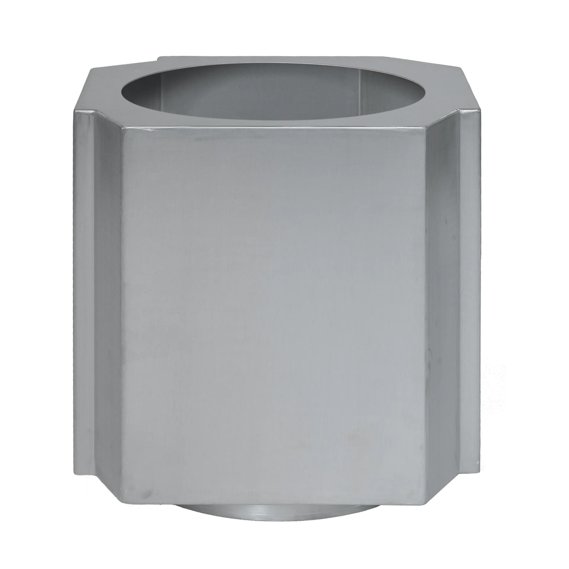 Funki Pot XL 70 cm, Brushed Aluminium Louise Roe