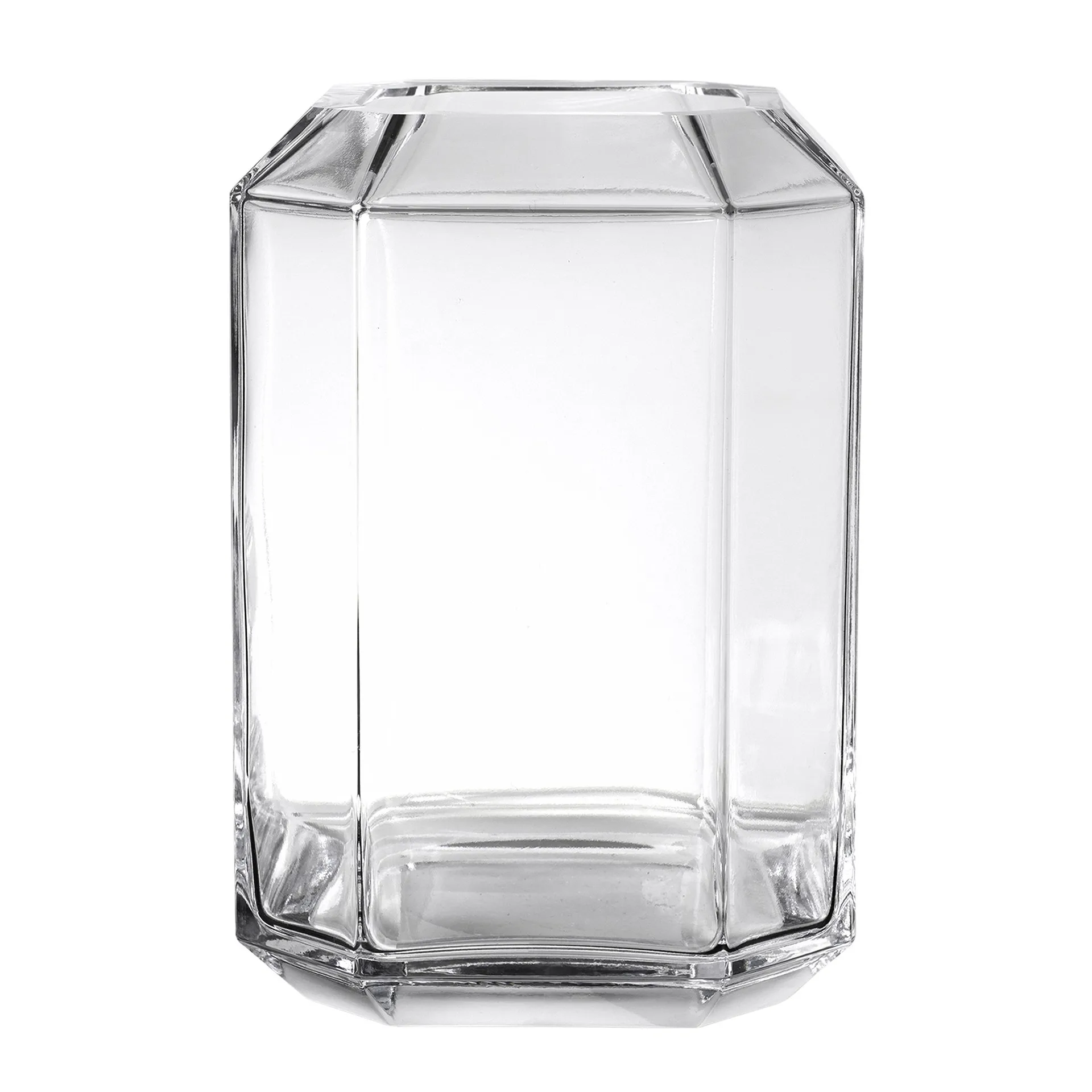 Jewel vase large, clear Louise Roe