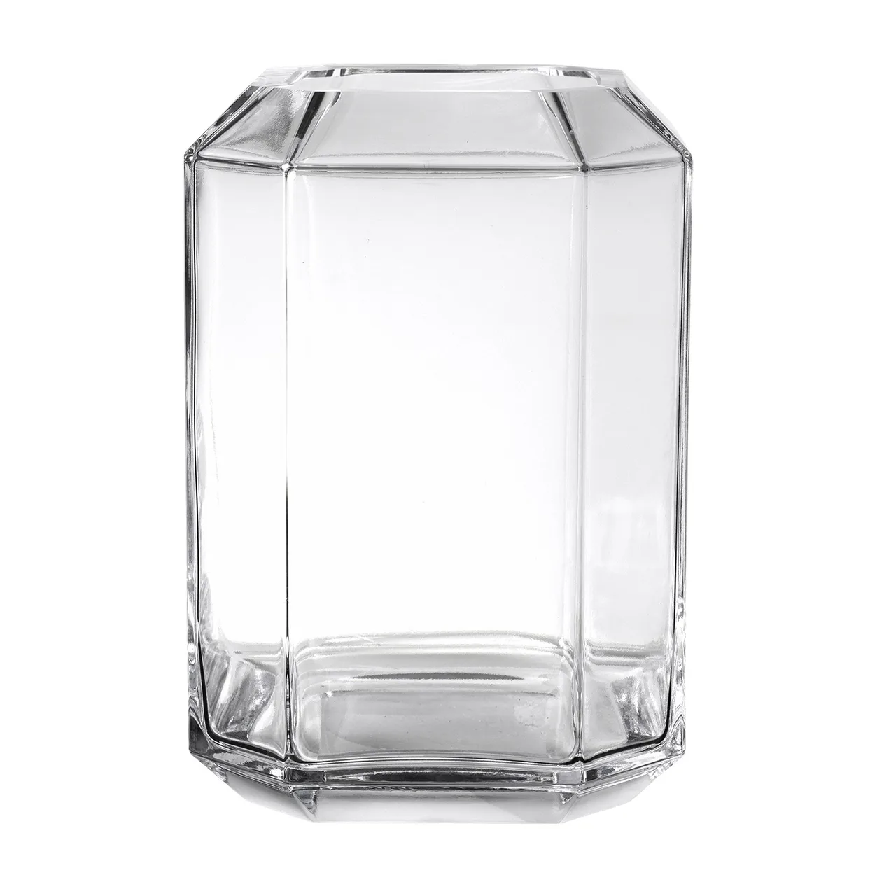 Louise Roe Jewel vase large clear | Scandinavian Design | Vases | Transparent