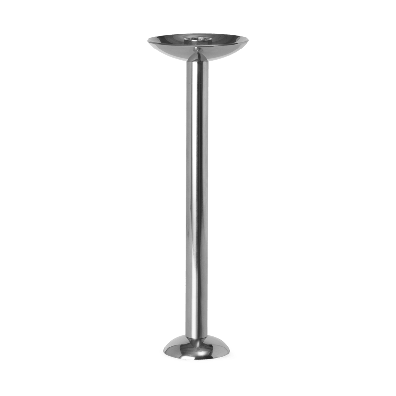 Louise Roe Metal champagne candlestick 28 cm Stainless steel