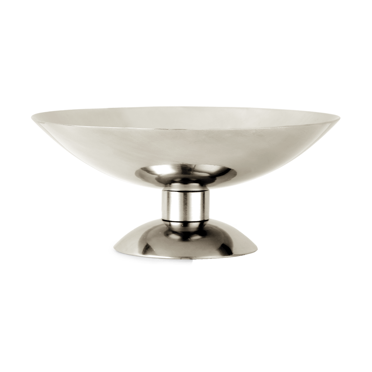 Louise Roe Metal champagne coupe low Stainless steel