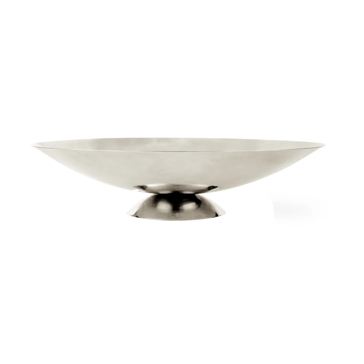 Louise Roe Metal grape tray o36 cm Stainless steel | Scandinavian Design | Trays | Silver-coloured