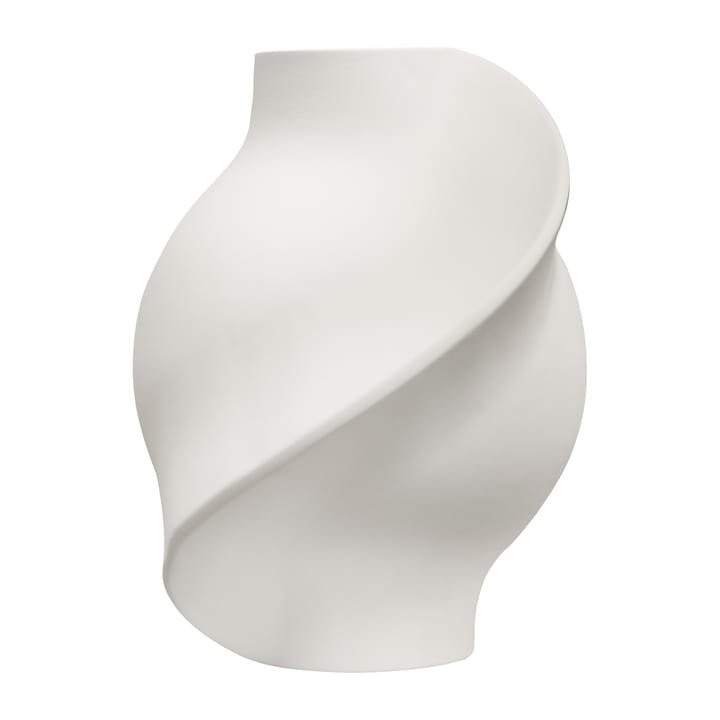 Pirout vase 02 42 cm - Raw White - Louise Roe