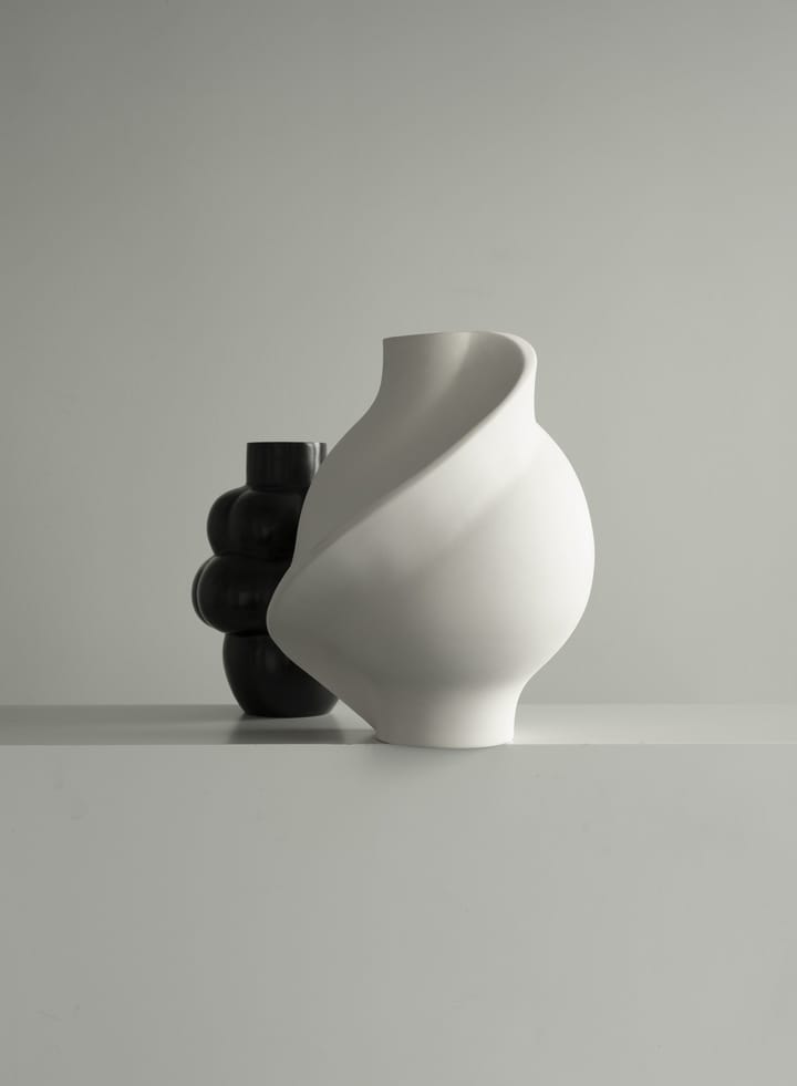 Pirout vase 02 42 cm - Raw White - Louise Roe