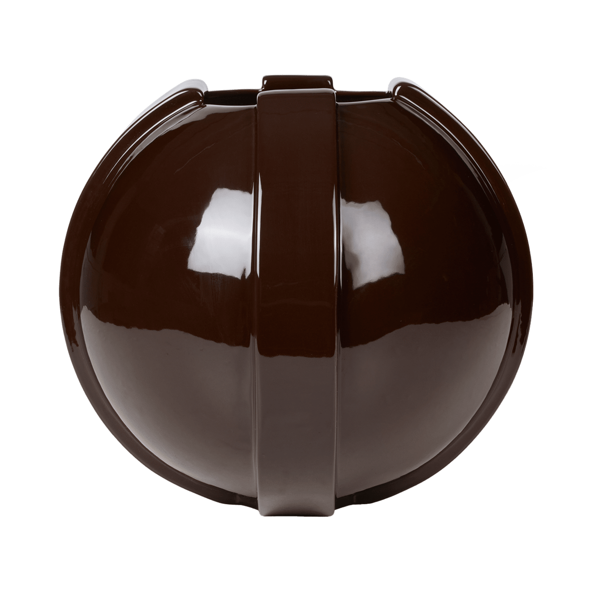 Louise Roe Vinci vase 01 29 cm Dark Brown | Scandinavian Design | Vases | Brown