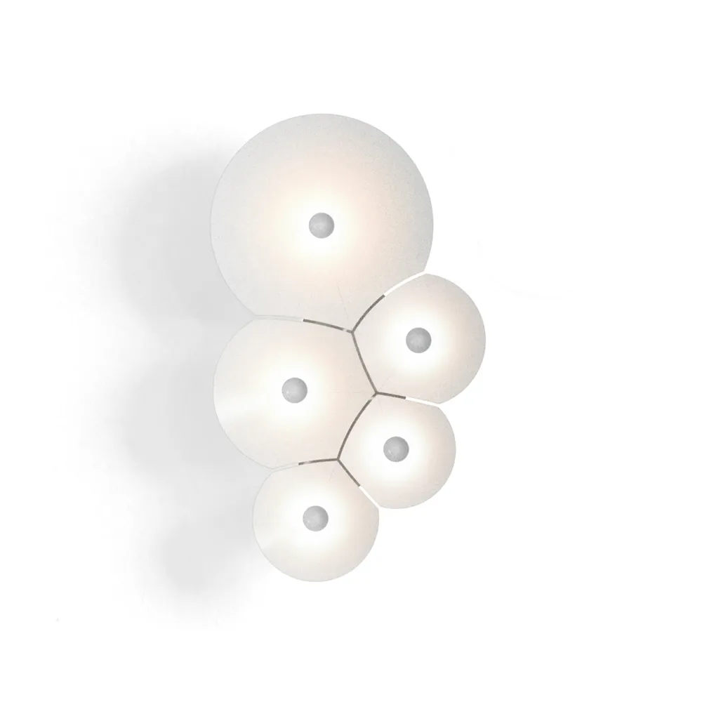 Luceplan Bulbullia wall lamp White | Scandinavian Design | Wall lights | White