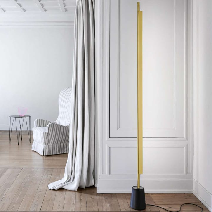 Compendium floor lamp - Brass - Luceplan