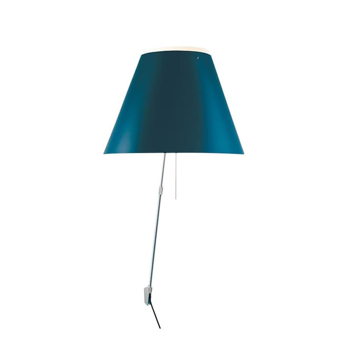 Costanza D13 a wall lamp - Petroleum blue - Luceplan