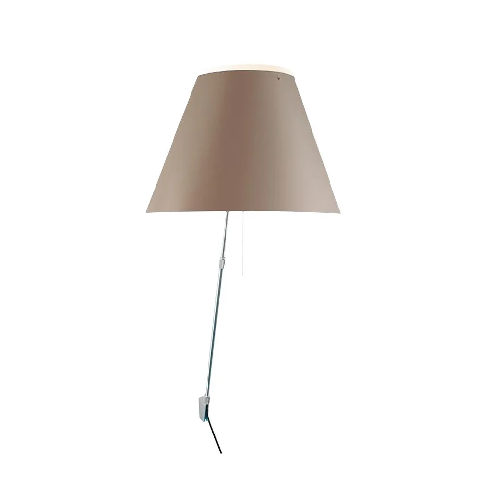 Costanza D13 a wall lamp, Shaded stone Luceplan