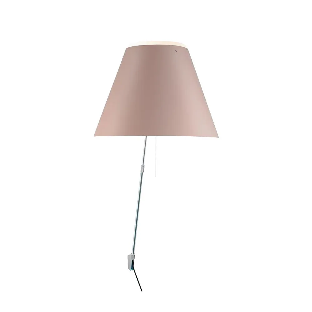 Costanza D13 a wall lamp, Soft skin Luceplan