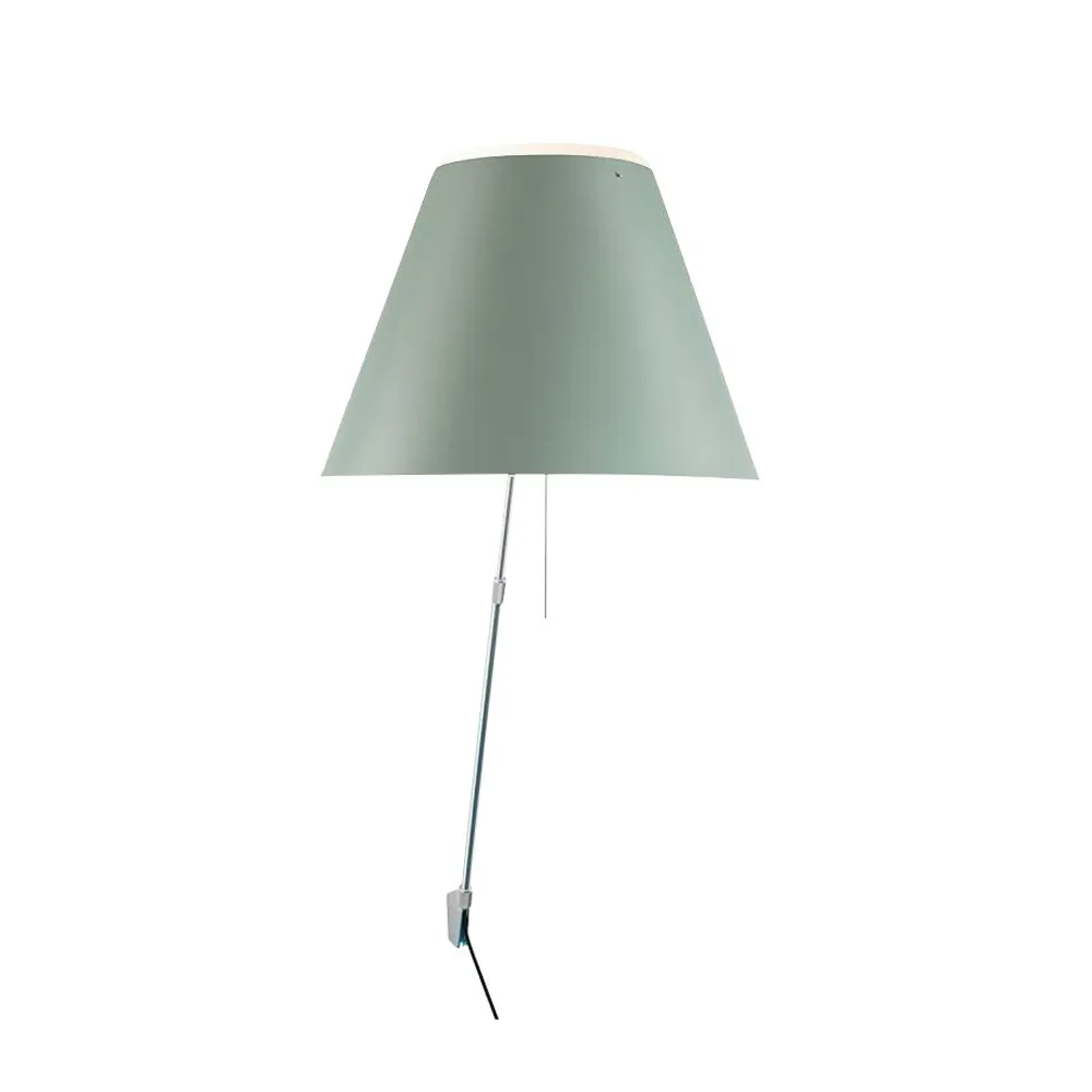 Costanza D13 a.i.f wall lamp, Comfort green Luceplan