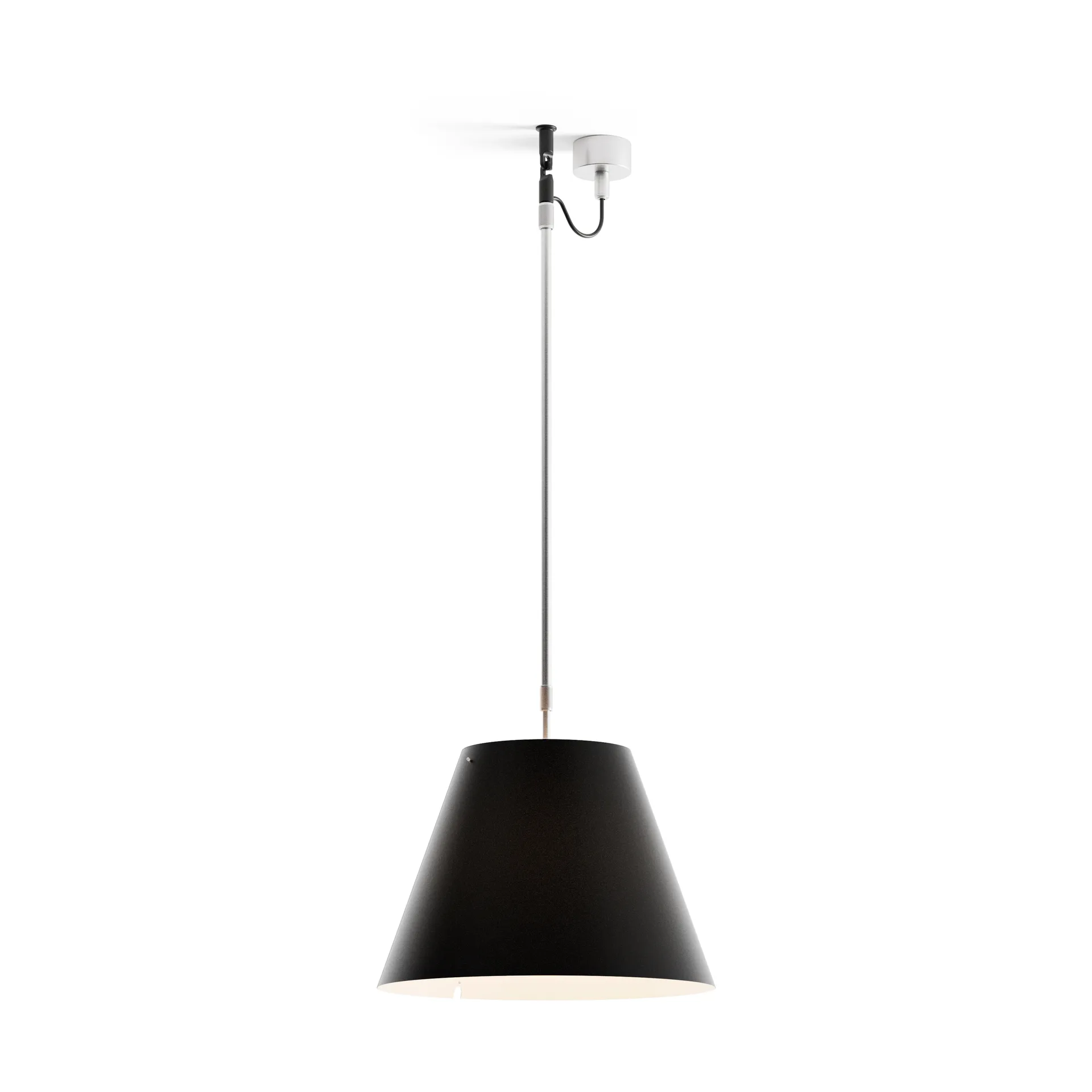Costanza D13 s pendant lamp, Liquorice Luceplan
