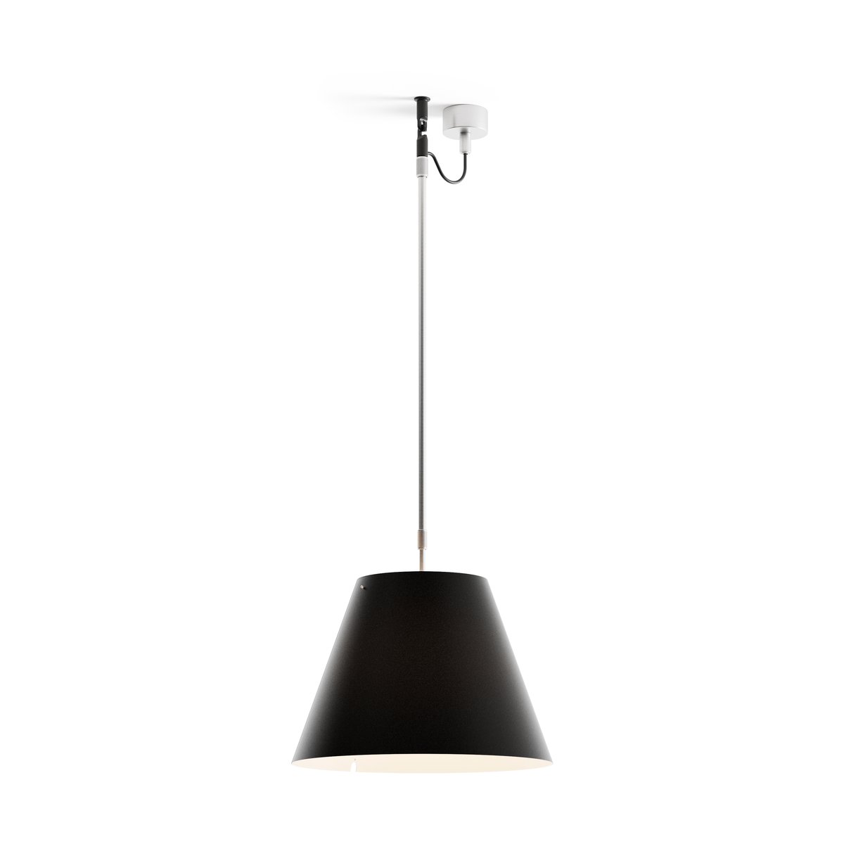 Luceplan Costanza D13 s pendant lamp Liquorice | Scandinavian Design | Pendant lamps | Black