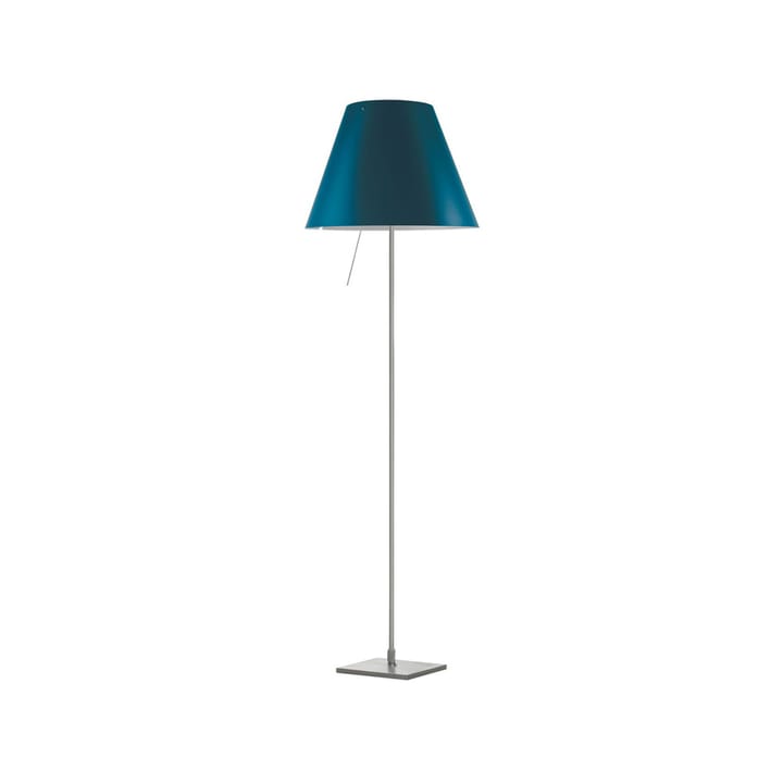 Costanza D13 t.i.f. floor lamp - Petroleum blue - Luceplan