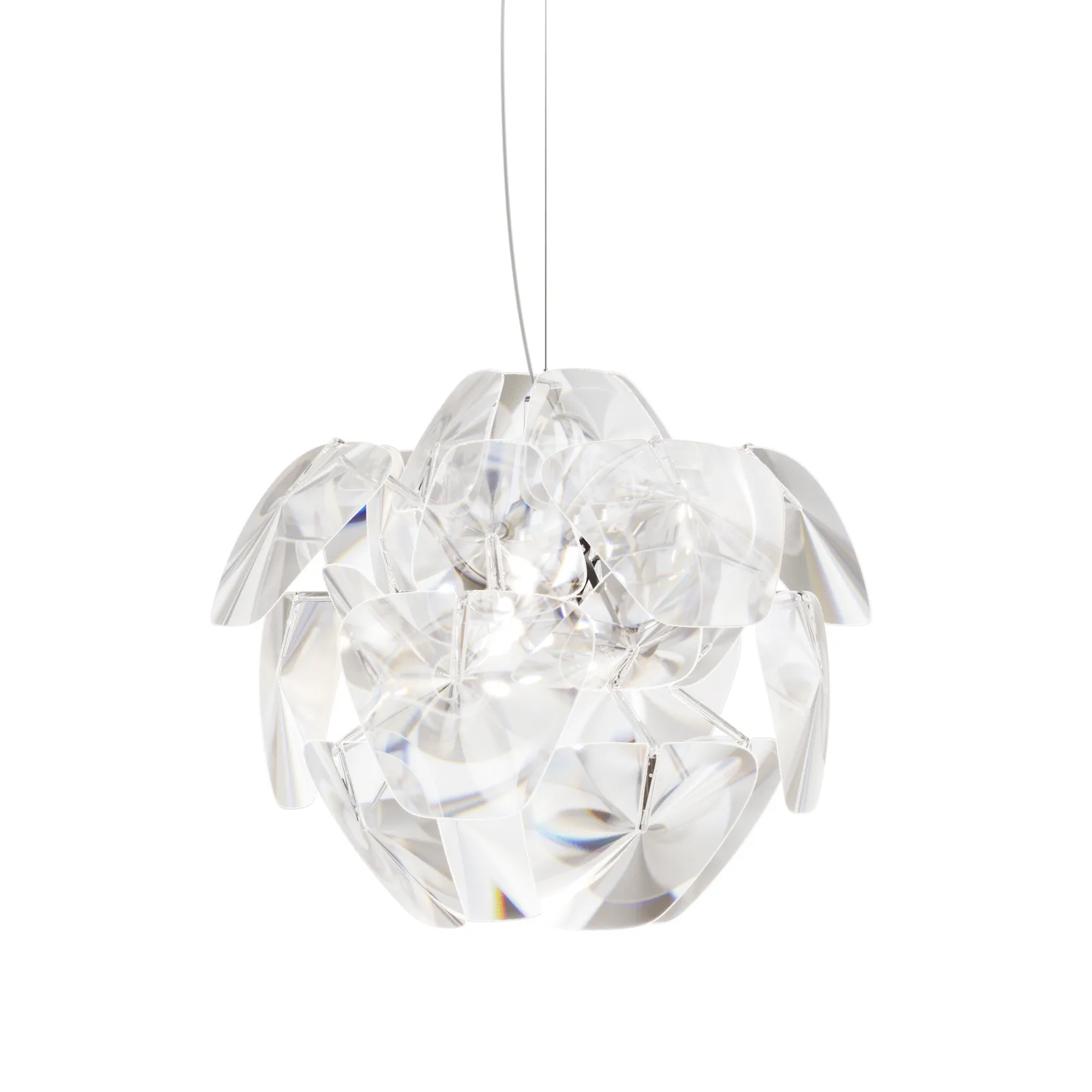 Hope D66/12 pendant lamp, Transparent Luceplan