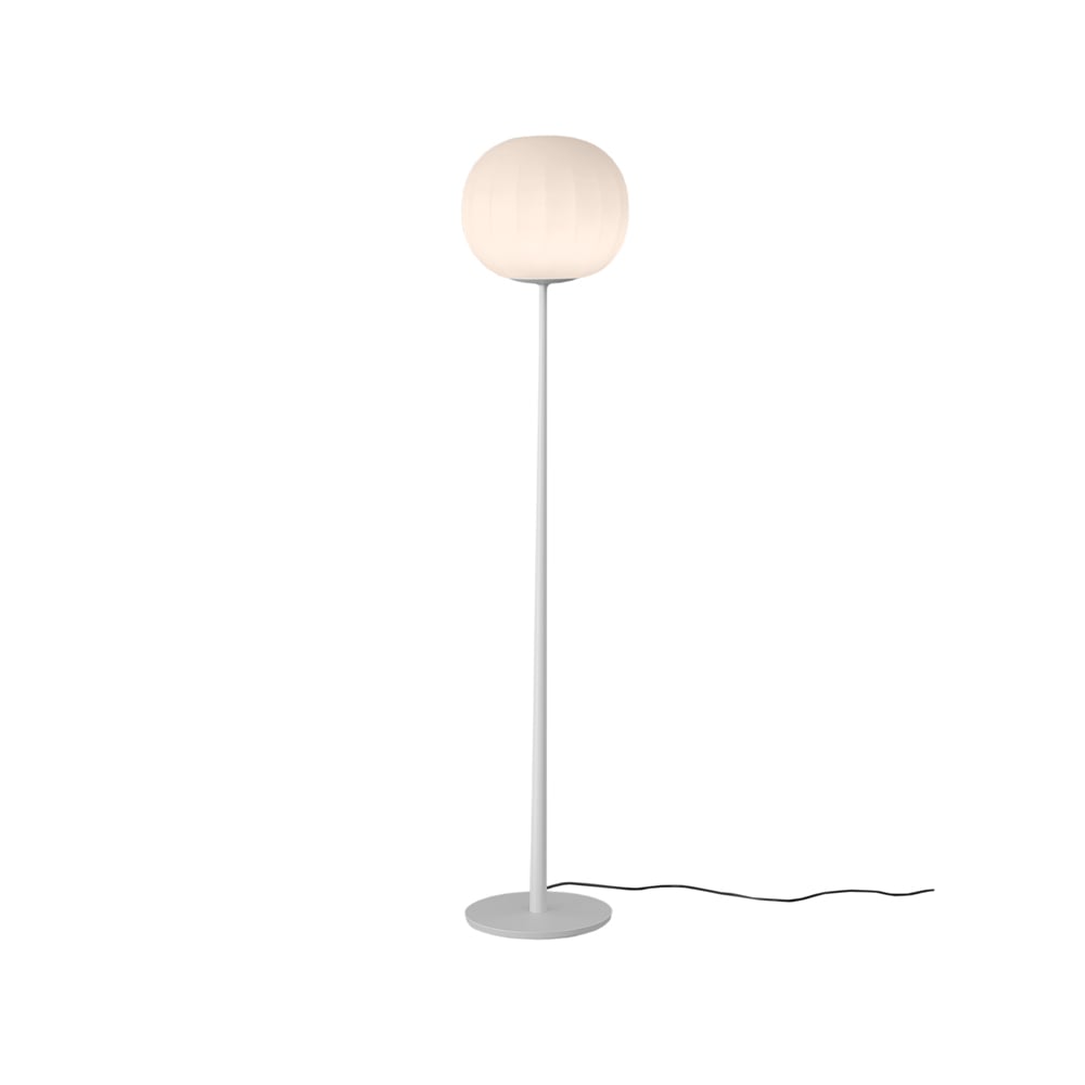 Luceplan Lita floor lamp o42 cm, white stand | Scandinavian Design | Floor lamps | White