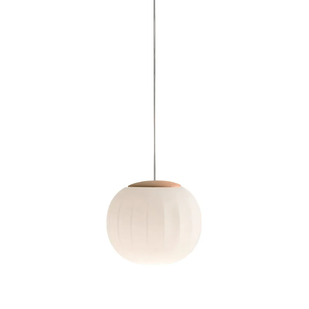 Lita pendant lamp, Ø18 cm, ash Luceplan