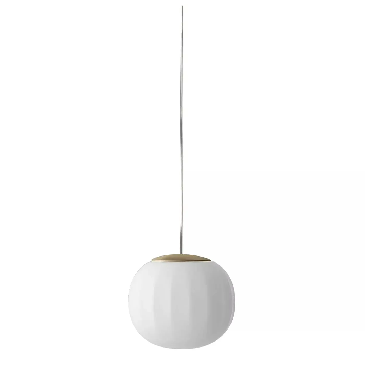 Lita pendant lamp, Ø18 cm, brass Luceplan