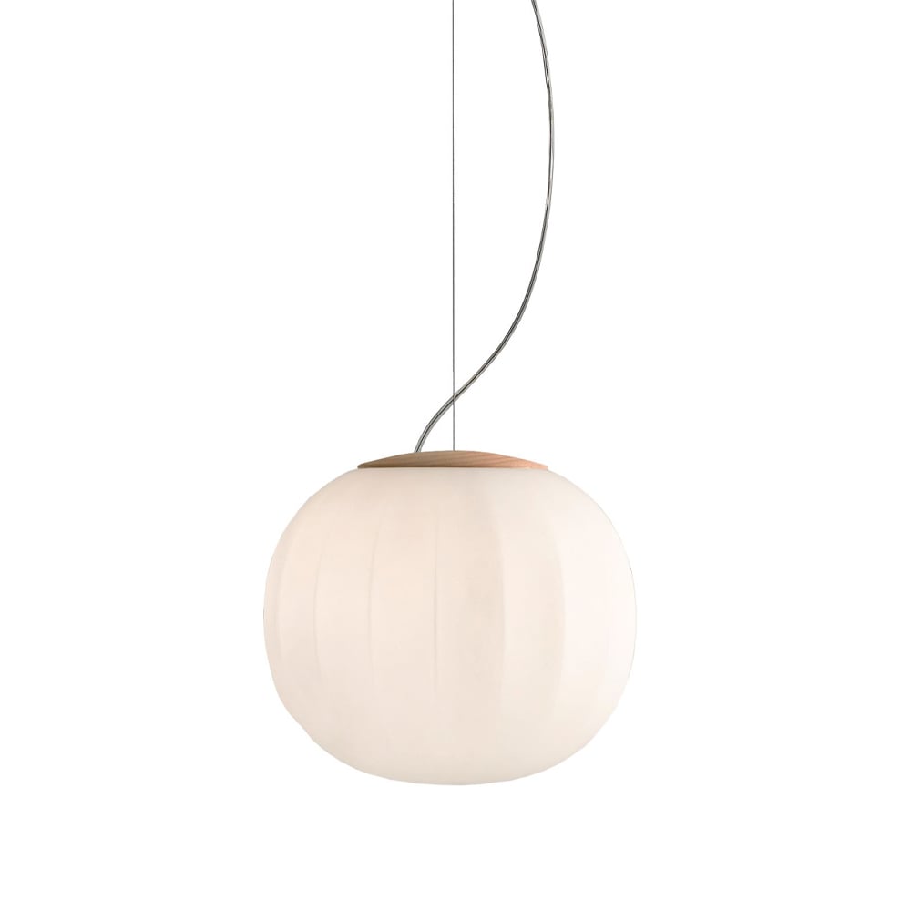 Luceplan Lita pendant lamp o30 cm, ash | Scandinavian Design | Pendant lamps | White