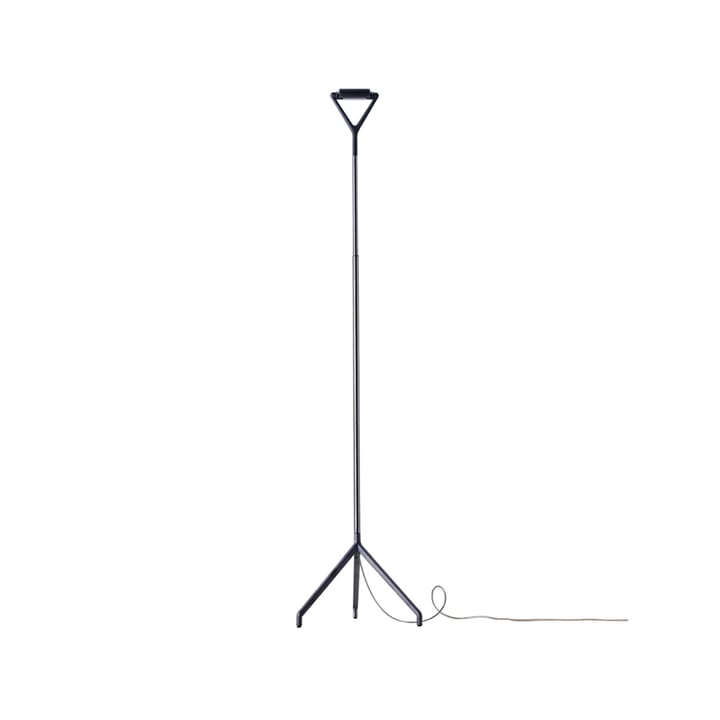 Lola D15ND floor lamp - Black, aluminium - Luceplan