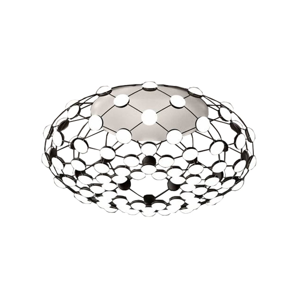 Luceplan Mesh ceiling lamp Black | Scandinavian Design | Ceiling lights | Black