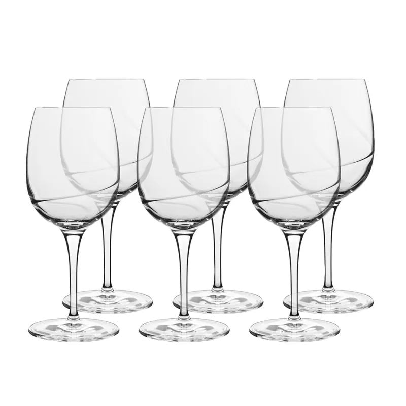 Luigi Bormioli Aero red wine glasses 6-pack 36,5 cl