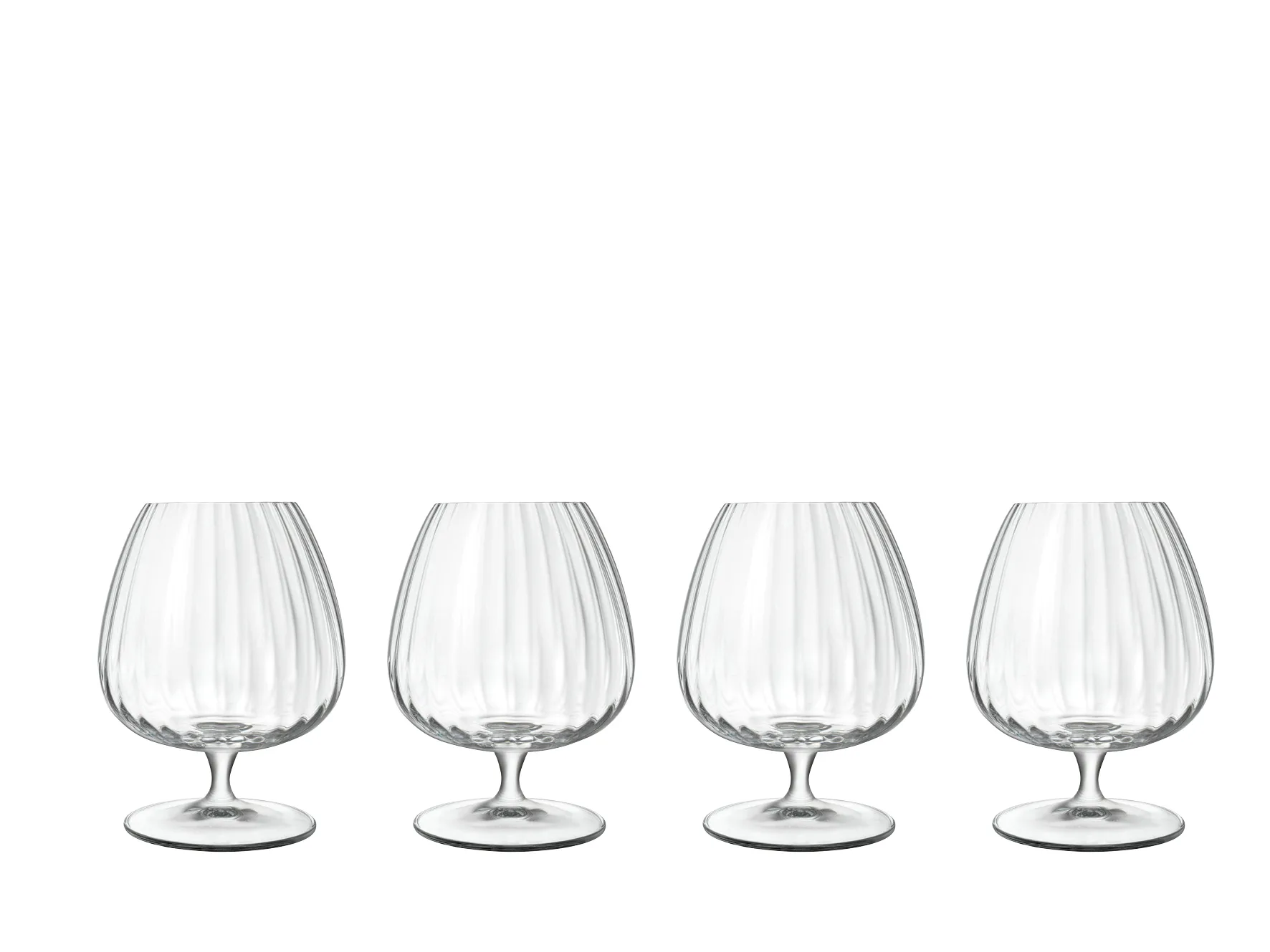 Cognac glasses optica 4-pack, 46.5 cl Luigi Bormioli