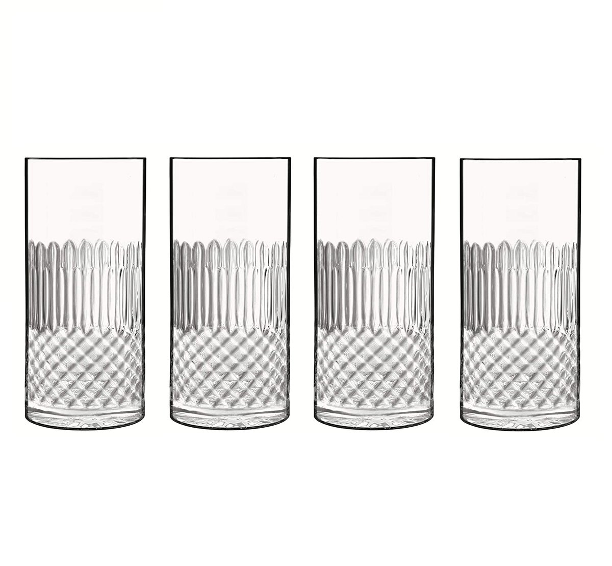 Luigi Bormioli Diamante Beer glass/Longdrink glass 4-pack 48 cl