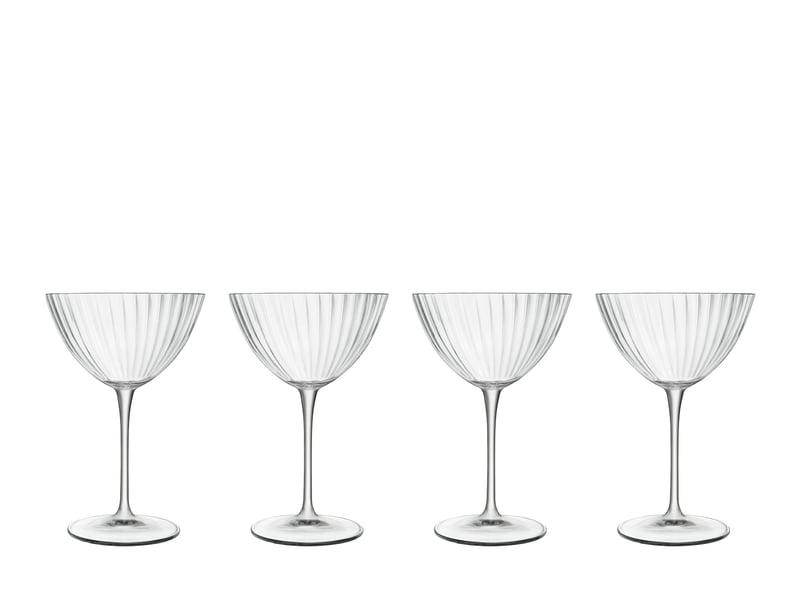 Luigi Bormioli Martini glasses optica 4-pack 22 cl