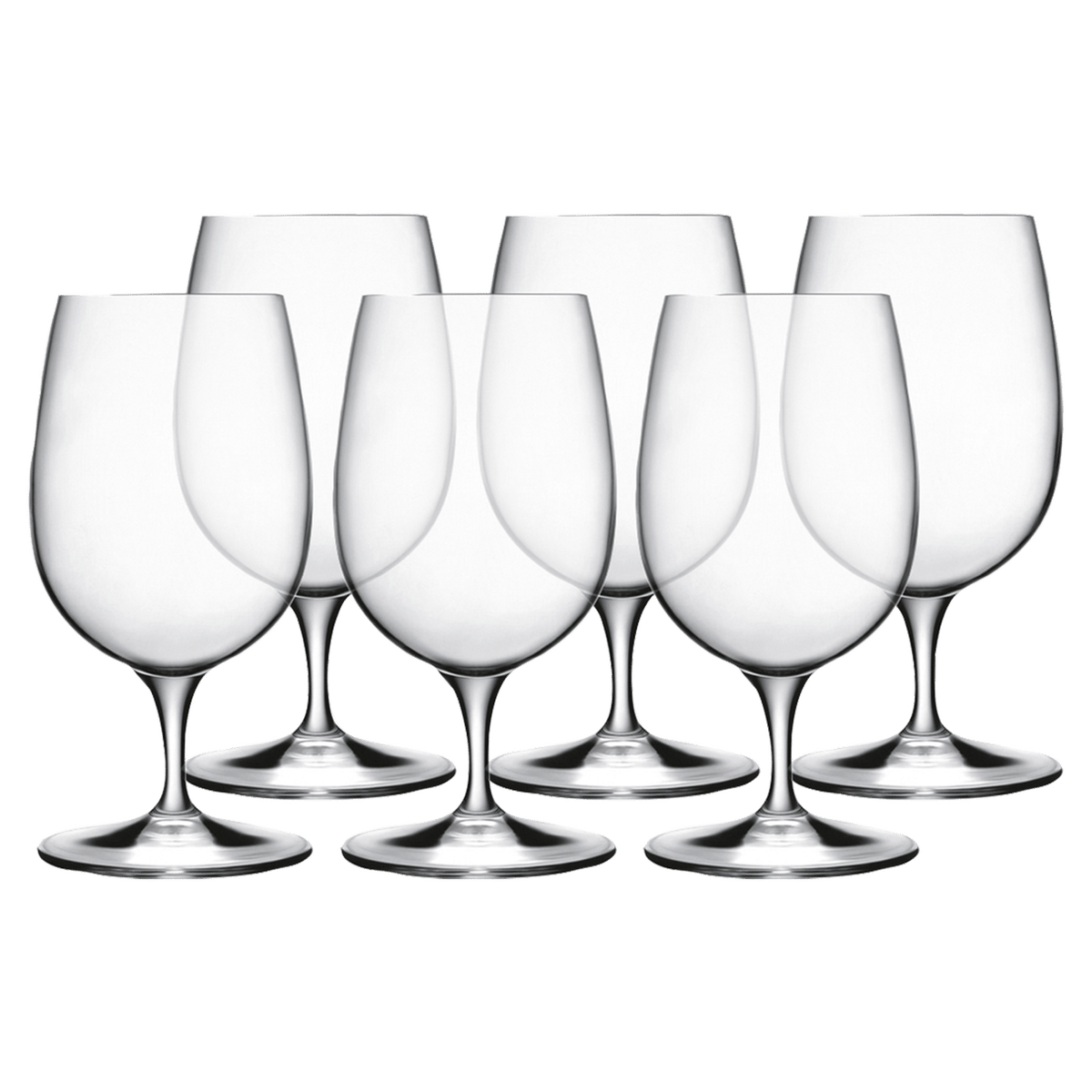 Luigi Bormioli Palace beer glass 6-pack 42 cl | Scandinavian Design | Beer glasses | Transparent
