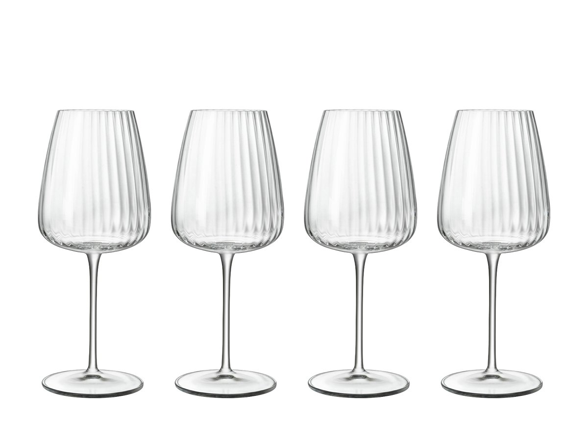 Luigi Bormioli White Wine glasses Chardonnay optica 4-pack 55 cl