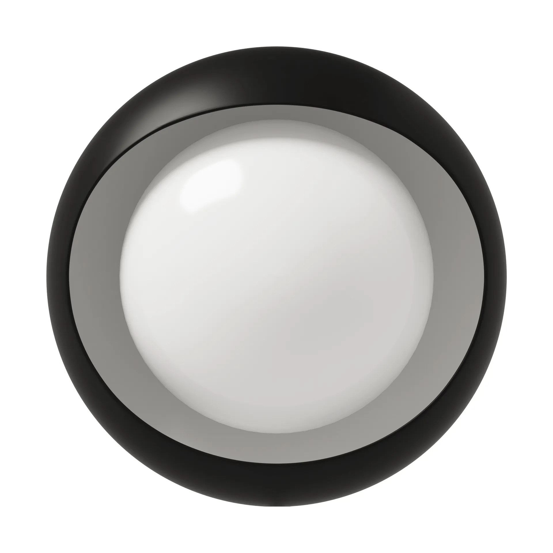 Cornea 150 wall lamp, Black LYFA