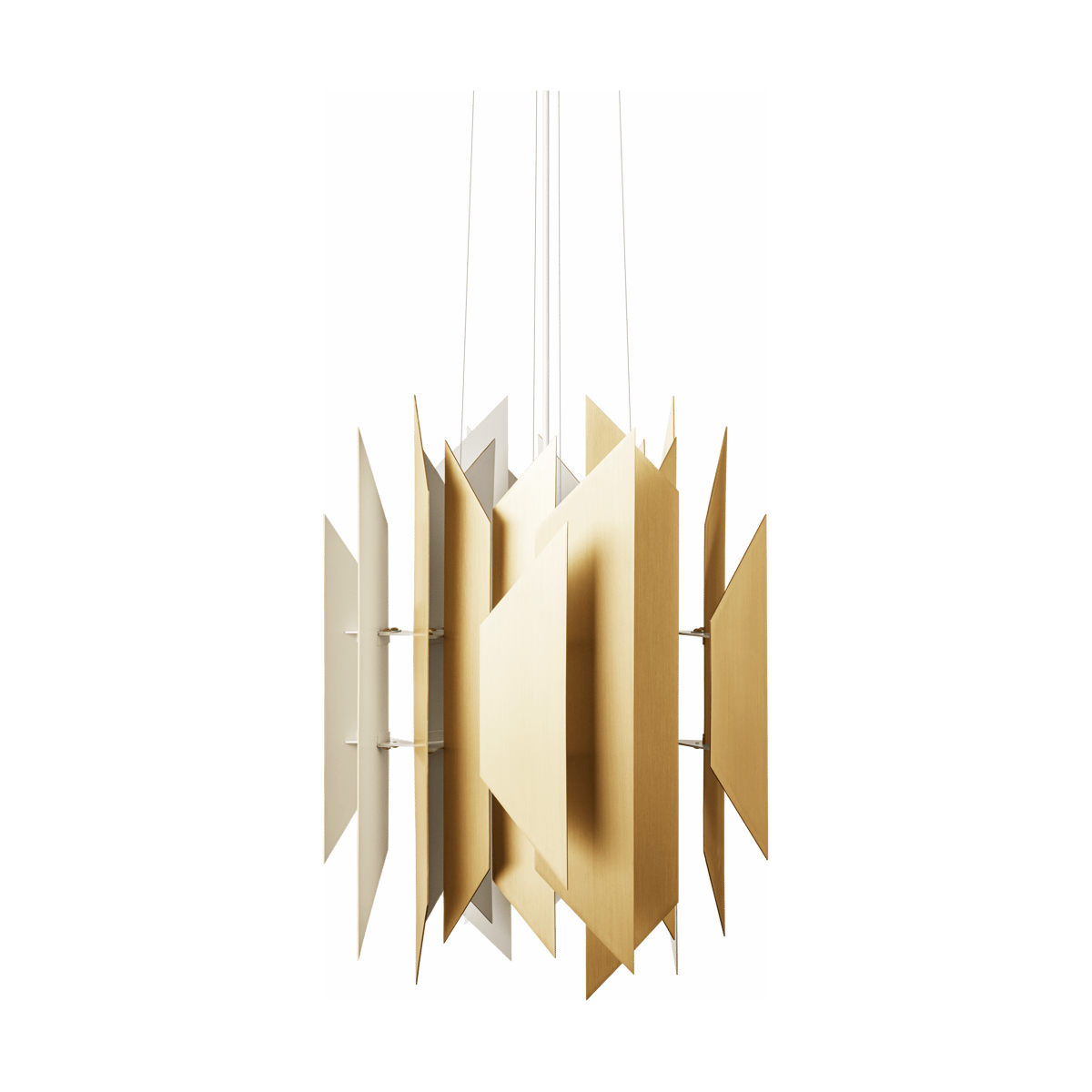 LYFA Divan 2 400 pendant Brass | Scandinavian Design | Pendant lamps | Gold-coloured