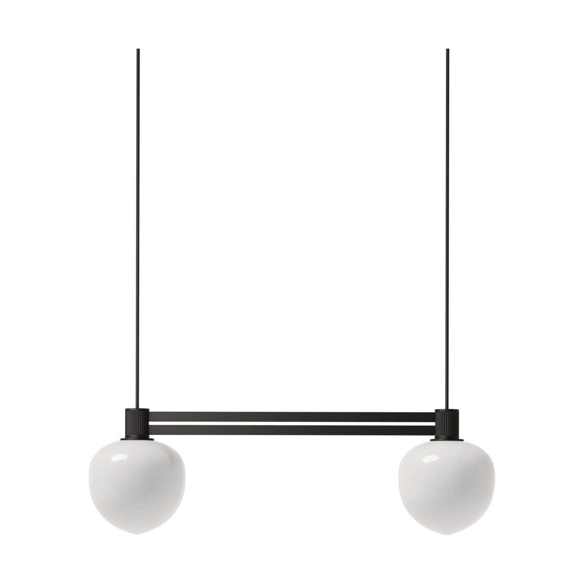 LYFA Memoir II Side By Side 120 pendant Black | Scandinavian Design | Pendant lamps | Black