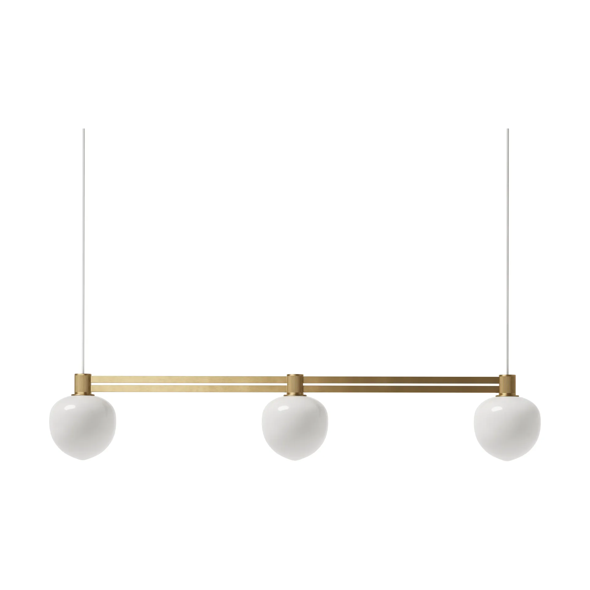 Memoir III Side By Side 120 pendant, Brass LYFA