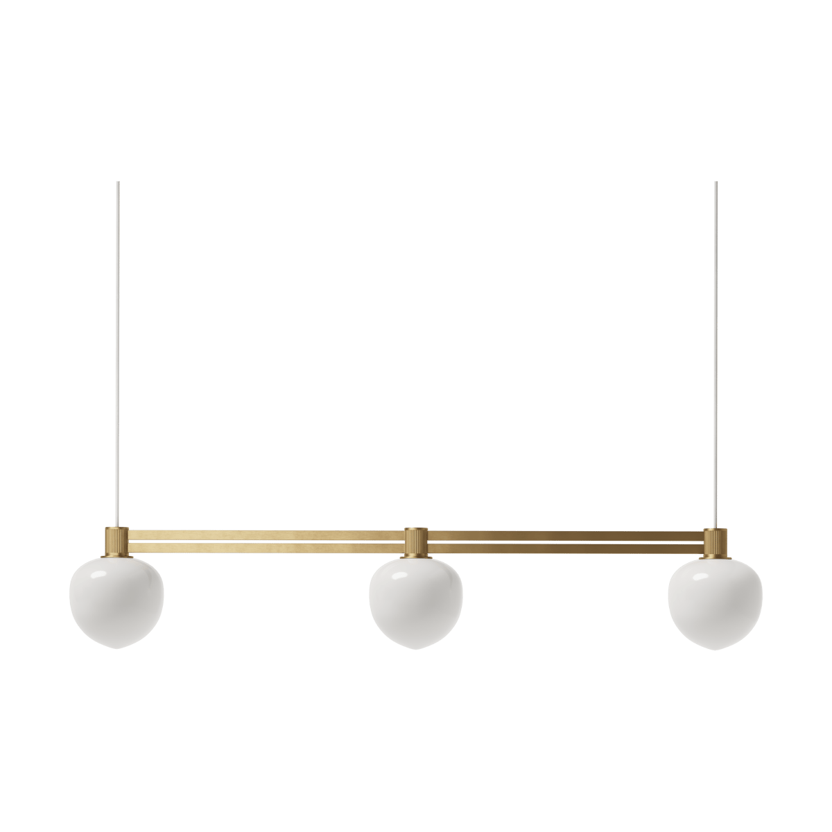 LYFA Memoir III Side By Side 120 pendant Brass | Scandinavian Design | Pendant lamps | Gold-coloured