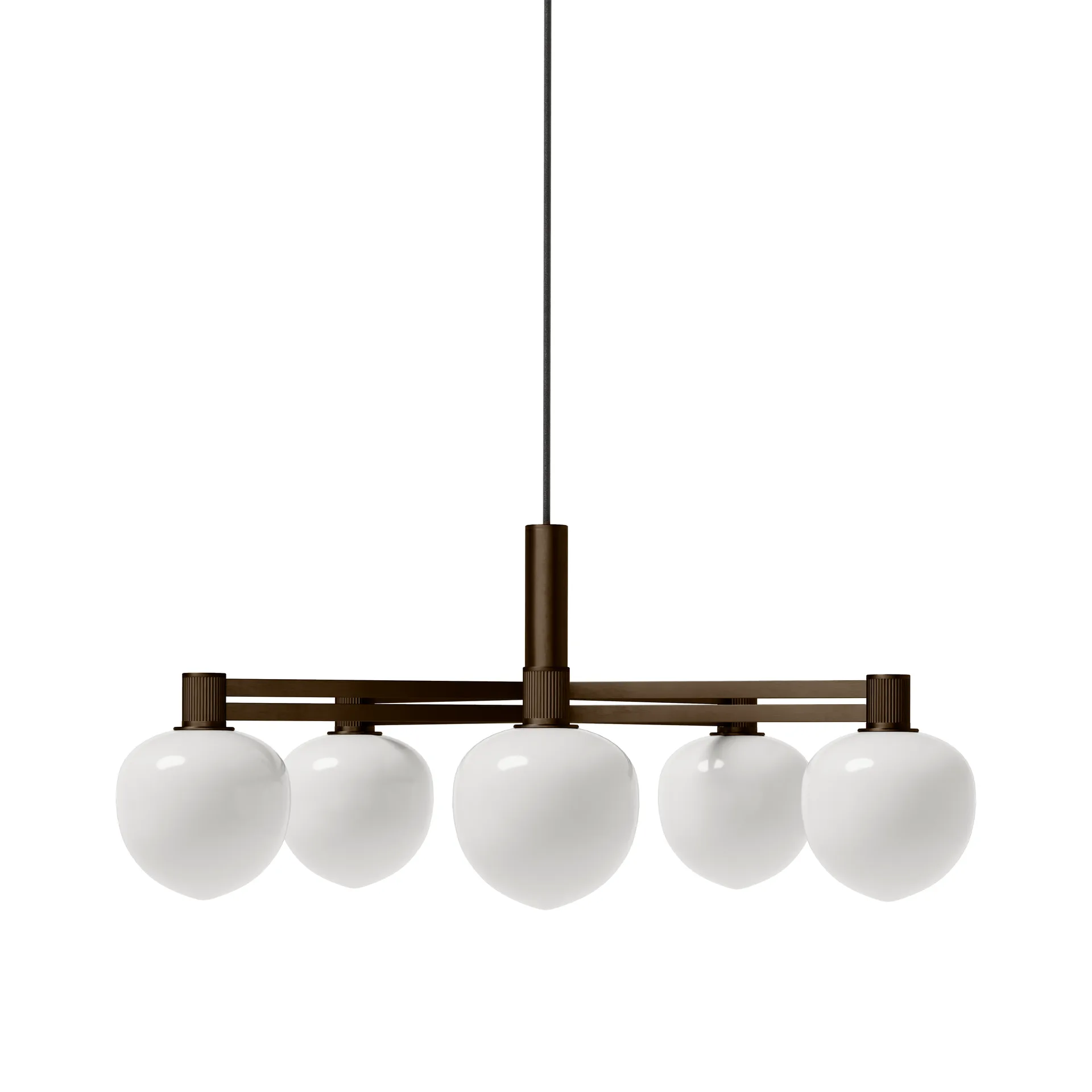 Memoir V 120 chandelier, Bronze LYFA