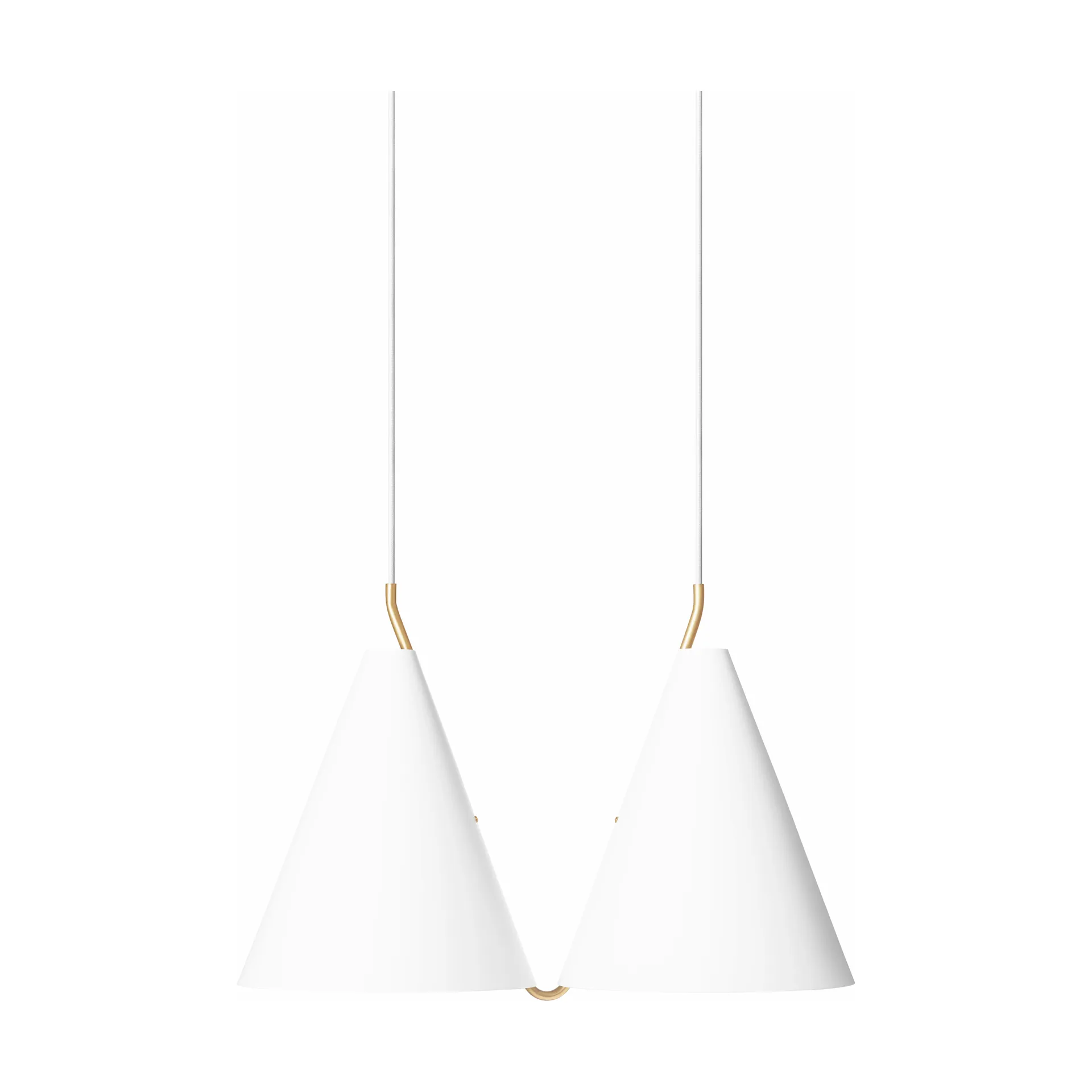 Mosaik II Side by Side 250 pendant, White LYFA