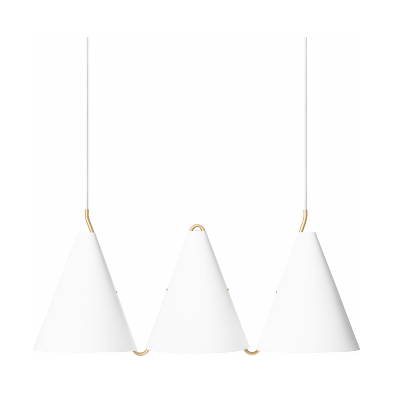 LYFA Mosaik III Side by Side 250 pendant White