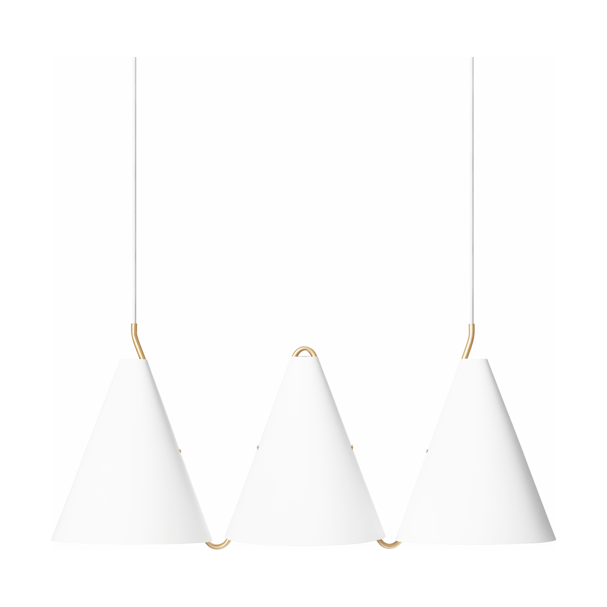 LYFA Mosaik III Side by Side 250 pendant White | Scandinavian Design | Pendant lamps | White