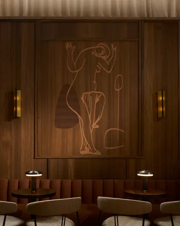 Noote portable table lamp - Bronze - LYFA