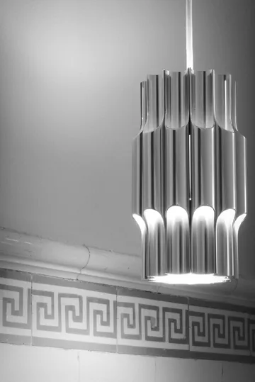 Pan 120 pendant lamp - Aluminium - LYFA